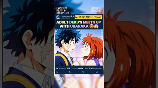DEKU ET URARAKA ADULTE SE RENCONTRE | MHA Final | #myheroacademia #edit #amv #mha #bnha