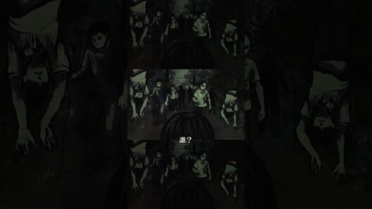 こ、これは…！？べ、別の道…？ #闇芝居 十六期 第11話「夢結び」 #都市伝説 #怪談 #闇 #ホラー #恐怖 #心霊 #アニメ