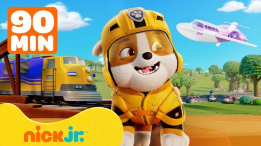 Rubble's Planes, Trains, & Pupmobiles! | 90 Minutes | Rubble & Crew