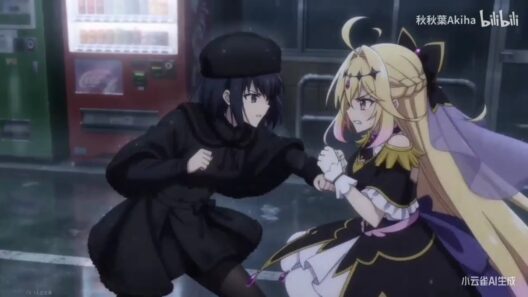 キュアアルカナシャドウと久遠寺有珠が戦う。#名探偵プリキュア #キュアアルカナシャドウ #アニメ #ai#魔法使いの夜