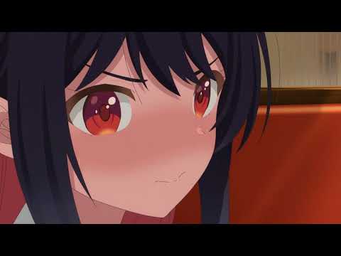 しのぶは山吹にジャガイモを口に入れて欲しいと言う。(Mayonaka Heart Tune)