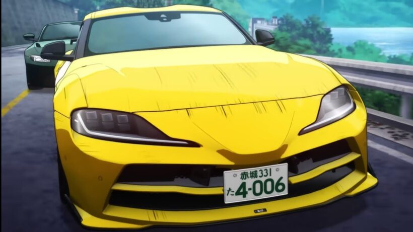 【MF GHOST 3rd Season・EP11】Sena Moroboshi leading the race (Toyota Supra A90)