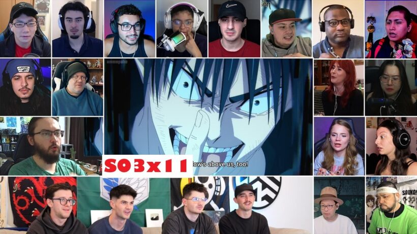 [4K] MEGUMI VS REGGIE WAS PEAK !!! Jujutsu Kaisen Season 3 Episode 11 Reaction Mashup - 呪術廻戦 3期 11話