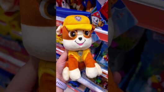 Paw Patrol Rubble So Cute #plush #plushies #toys #rubbleandcrew #pawpatrol #pawpatroltoys