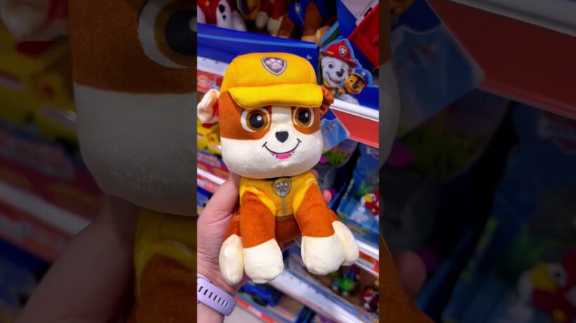 Paw Patrol Rubble So Cute #plush #plushies #toys #rubbleandcrew #pawpatrol #pawpatroltoys