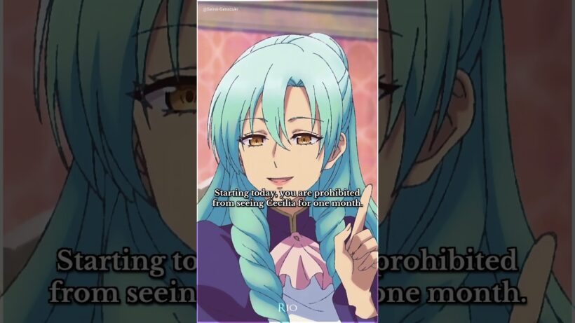 A Punishment from Cecilia’s Mom, Poor Yoki & Cecilia 😅❤️ | #animeshorts