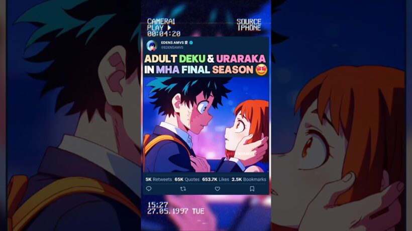Adult Deku and Uraraka in MHA Final 😱 | #myheroacademia #edit #amv #mha #bnha