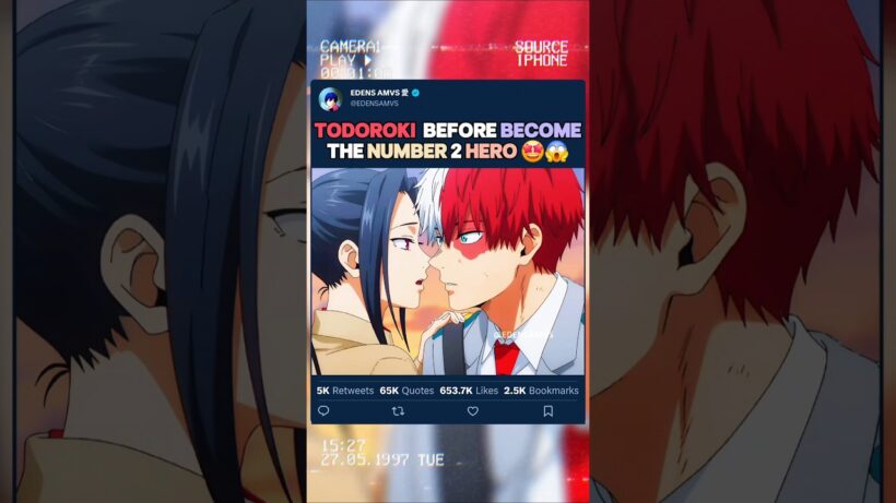 Todoroki avant de devenir le héros numéro 2 | #myheroacademia #edit #amv #mha #bnha