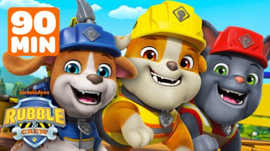 Rubble's Top Teamwork Moments! 🤝 | 90 Minutes | Rubble & Crew