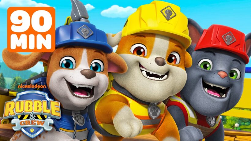 Rubble's Top Teamwork Moments! 🤝 | 90 Minutes | Rubble & Crew