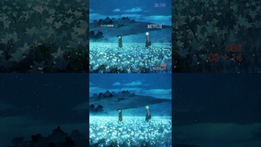 まるで魔法？ ユリの花が淡く輝く映像処理✨ #プリズム輪舞曲