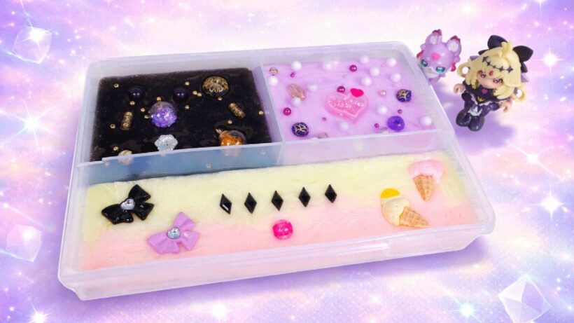 【名探偵プリキュア！】🖤アルカナ・シャドウとマシュタン💜のスライムパレットを制作✨【プリキュア】【はんちゃんラボTV】