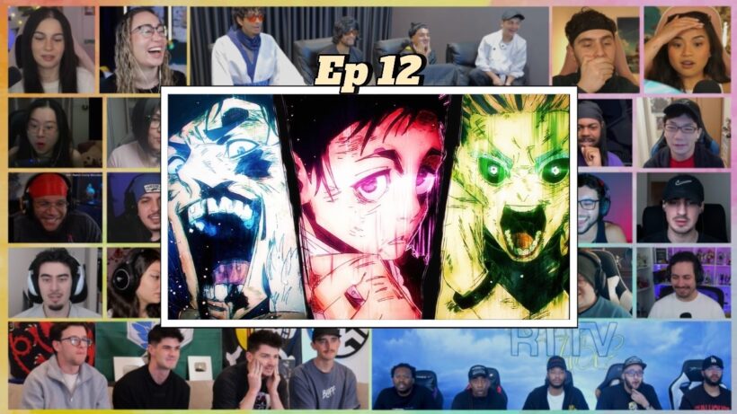 Jujutsu Kaisen Season 3 Episode 12 | Mega Reaction Mashup | 呪術廻戦