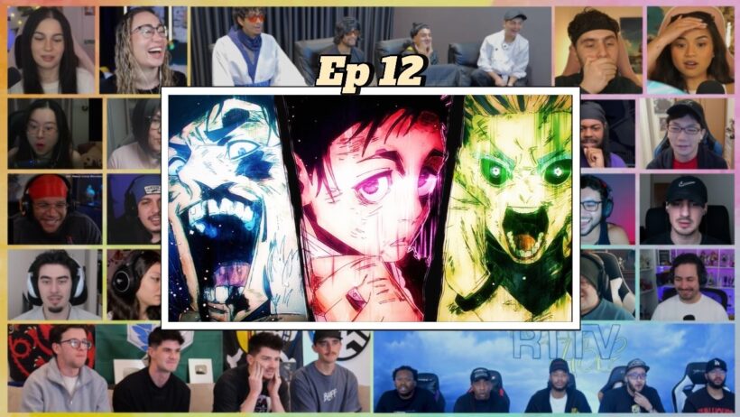 Jujutsu Kaisen Season 3 Episode 12 | Mega Reaction Mashup | 呪術廻戦