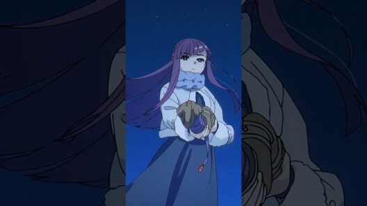 フリーレンパーティー VS シュマール雪原の魔物／『#葬送のフリーレン』第2期第38話「美しい光景」より