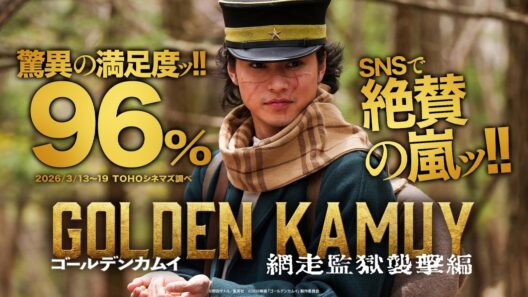 『ゴールデンカムイ 網走監獄襲撃編』WEBCM＜絶賛の嵐ッ‼ 篇＞【大ヒット上映中ッ!!!】