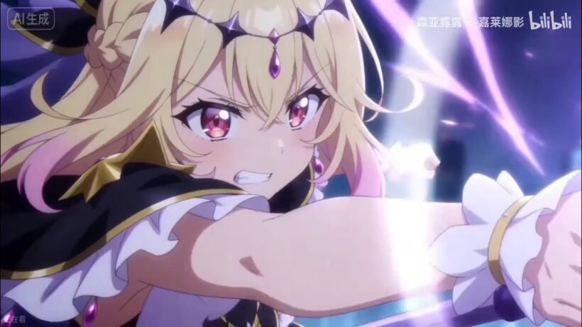 キュアアルカナシャドウとキュアアルカナ（白）が戦う #名探偵プリキュア #キュアアルカナシャドウ #アニメ #ai#tiktok#tiktokvideo#memes#shorts#おもしろ#おすすめ