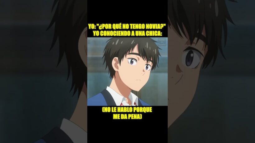 YO CONOCIENDO A UNA CHICA #humor #animeedit #anime #washitallaway #kireinishitemoraemasuka