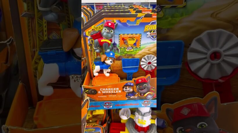 Who’s your favorite in Paw Patrol: Rubble & Crew? Mine is Rubble! #rubble #pawpatrol #toys