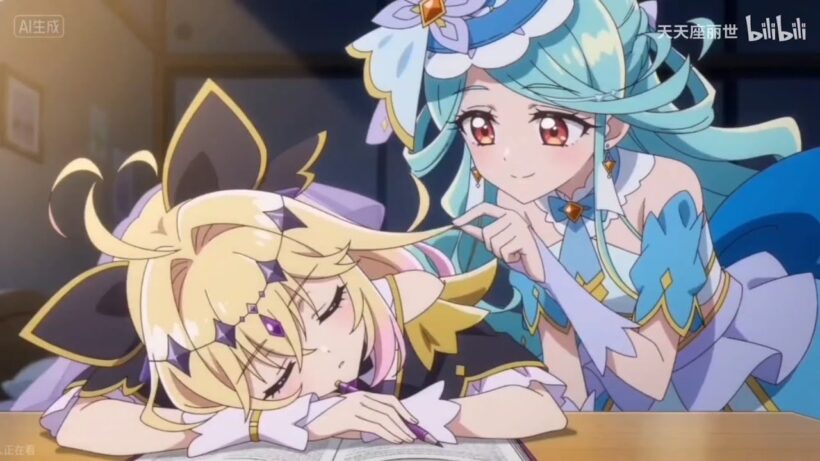 眠るアルカナシャドウに毛布をかけるエクレール#名探偵プリキュア #ai #アニメ#キュアアルカナシャドウ#tiktok#tiktokvideo#memes#shorts#おもしろ#おすすめ