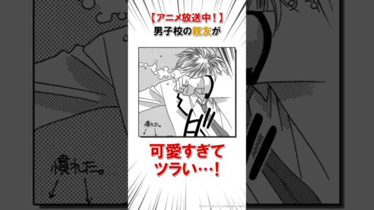 【アニメ化！】親友が可愛すぎてツラいDK  #恋愛漫画#少女漫画#雑学【花ざかりの君たちへ】