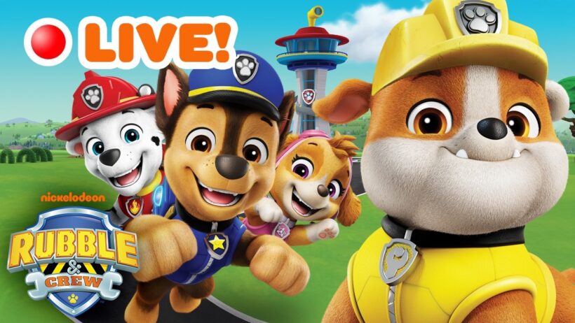 🔴 LIVE: Rubble & PAW Patrol's Ultimate Rescues From Every Season! | Rubble & Crew