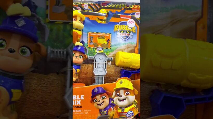 Rubble & Mix Build it Pack #pawpatrol #rubble #toys #rubbleandcrew #pawpatroltoys #animals