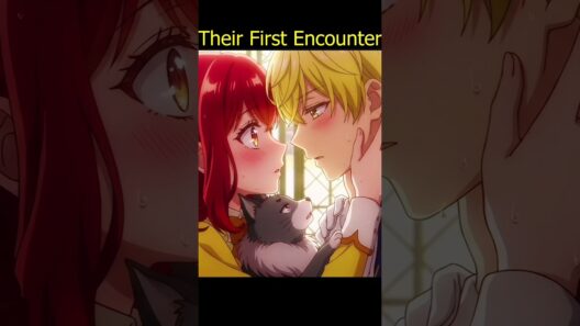 Their first encounter 🤗😍#Cecil #bertiaterkini #anobservationlogofmyfiancee #anime #animeedit