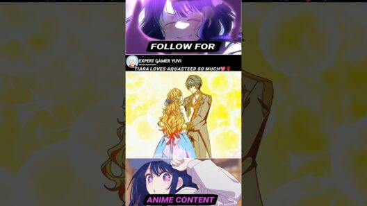 TIARA LOVES AQUASTEED SO MUCH💖🌹」- The VILLAINESS IS ADORED EP12 #shorts #anime