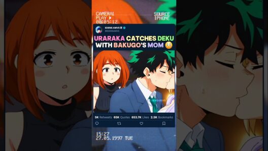 URARAKA ATTRAPE DEKU AVEC LA MAMAN DE BAKUGO | #myheroacademia #edit #amv #mha #bnha