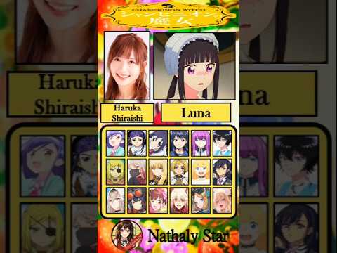 [Champignon Witch / Champignon no Majo / シャンピニオンの魔女] Voice Actors Characters Japanese Anime Dub