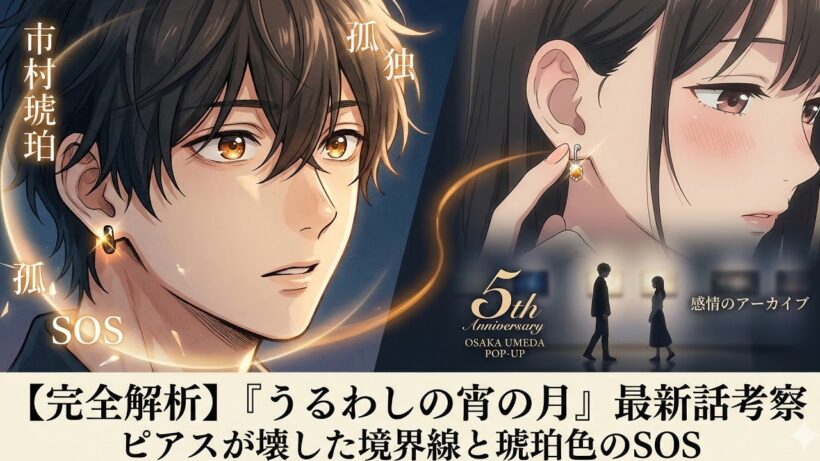 【完全解析】『うるわしの宵の月』最新話の衝撃。琥珀色の恋心が加速する瞬間――ポップアップ限定グッズから見える「二人の未来」