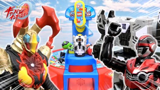 人形劇【超宇宙刑事ギャバン インフィニティ】ロボの頭が奪われた!!クレーンゲームでコスモギャバリオンGC-Rの頭を取り戻せ!!