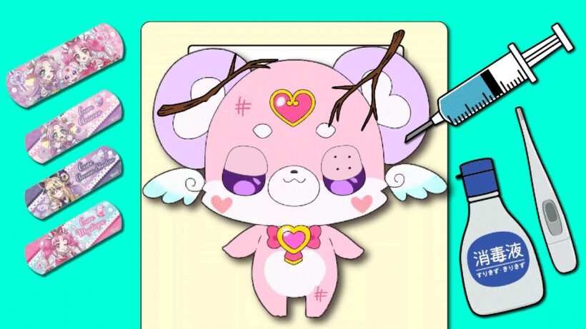 【名探偵プリキュア！】🚨ポチタンがケガ！？🚑あんなと一緒に治療してあげよう💉【プリキュア】【はんちゃんラボTV】