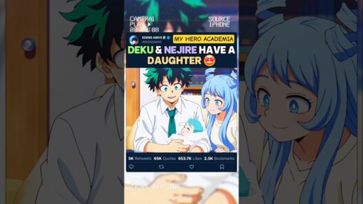 DEKU ET NEJIRE ONT UNE FILLE | #myheroacademia #edit #amv #mha #bnha