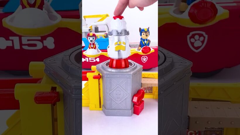 Experience with Cool Paw Patrol Rubble & Crew Launch 'N' Spin Spaceship Playset #toys  #pawpatrol