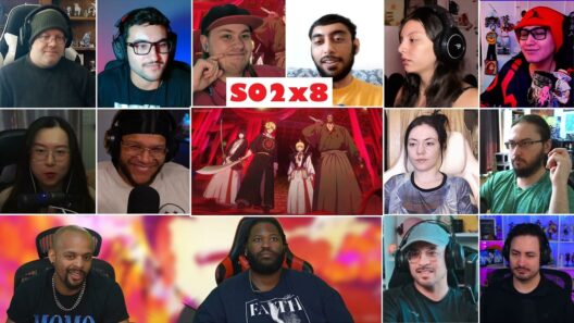 [4K] Hell's Paradise: Jigokuraku Season 2 Episode 8 Reaction Mashup - 地獄楽 2期 8話 海外の反応