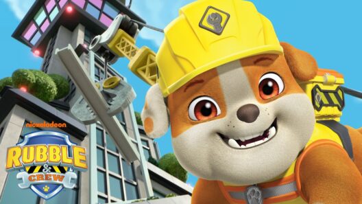 Rubble and Team Build a Solar Farm! ☀️ w/ Motor & Wheeler | Rubble & Crew