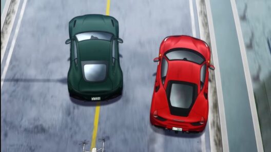 【MF GHOST 3rd Season・EP13】Emma's revenge! (Ferrari 488 GTB VS Aston Martin Vantage)