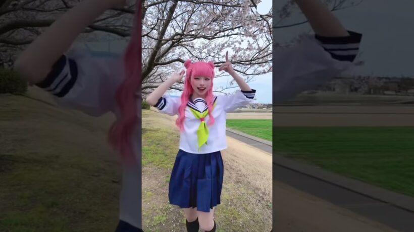 もういちにーさんはいのタイミングバッチリになった#正反対な君と僕 #鈴木みゆ #コスプレ