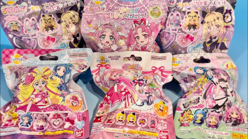びっくらたまご　プリキュア　名探偵プリキュア　キミとアイドルプリキュア　わんだふるプリキュア