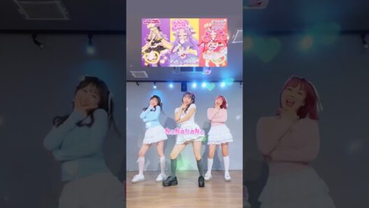 名探偵プリキュア！『なぜ？謎？！ANSWER』を3人で踊ってみた #precure #anime