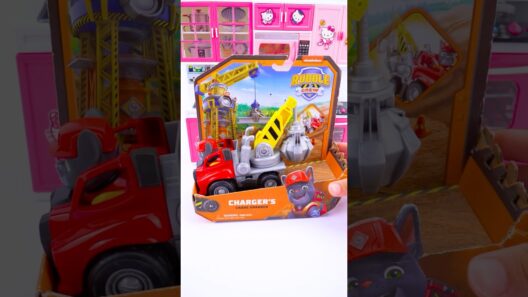 Satisfied & Cool PAW Patrol Rubble & Crew Build It Pack Unboxing ASMR Videos #pawpatrol #usa