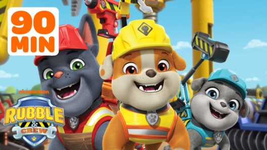 90 Minutes of Builds & Rescues! 🚧🚨 w/ Rubble, Motor & Charger! | Rubble & Crew