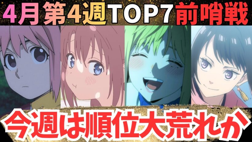 【2026年春アニメ】ついにあの作品が最上位へ覚醒の時【70作品視聴中】