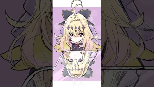 【名探偵プリキュア!】鏡に映るキュアアルカナ・シャドウ描いてみた #shorts #イラストメイキング  #イラスト #名探偵プリキュア