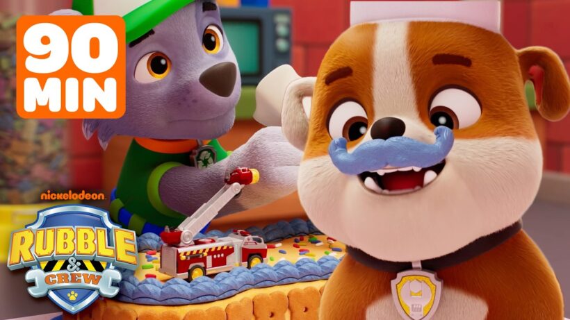 PAW Patrol's Tastiest Food Rescues! 🍔 | 90 Minutes | Rubble & Crew