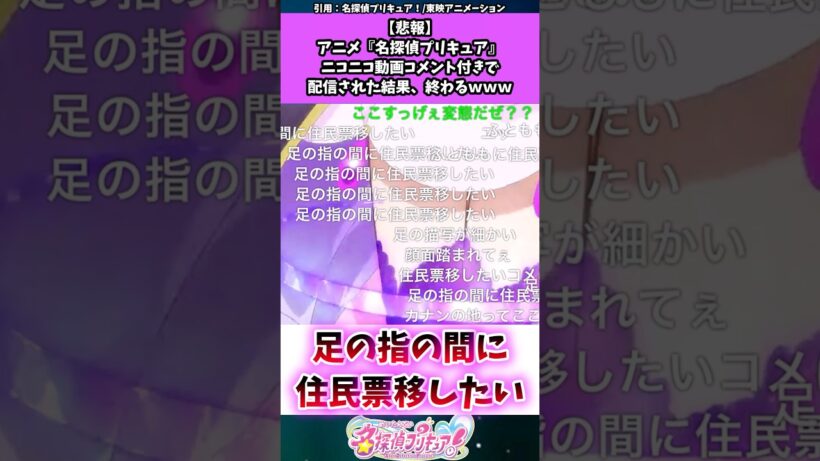 【悲報】名探偵プリキュアのニコニコ放送、終わる...