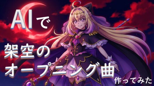 キュアアルカナ・シャドウ【AIで架空のオープニング曲作ってみた】