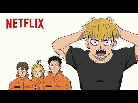 ゆるっと笑えるシーンだけを集めてみた🍵 | 『炎炎ノ消防隊 参ノ章』第2クール | Netflix Japan